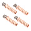 4pcs 3D Printer All Metal Heatbreak Professional Copper Alloy Extruder