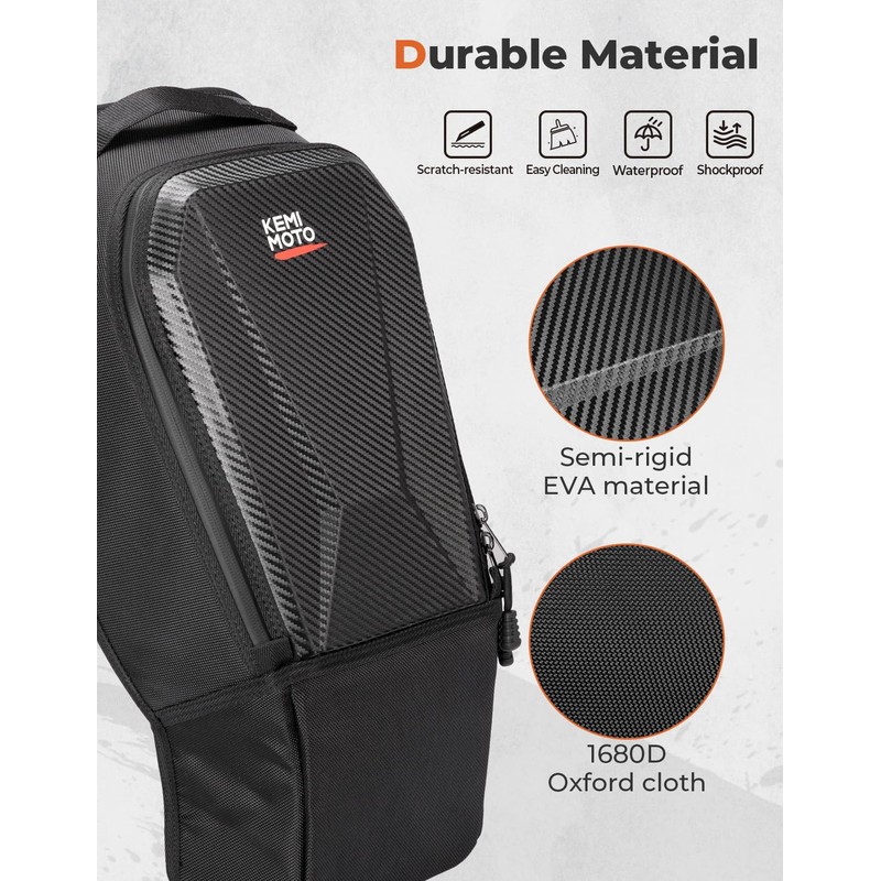 KEMIMOTO X3 MAX Center Storage Bags Front Row Only Center