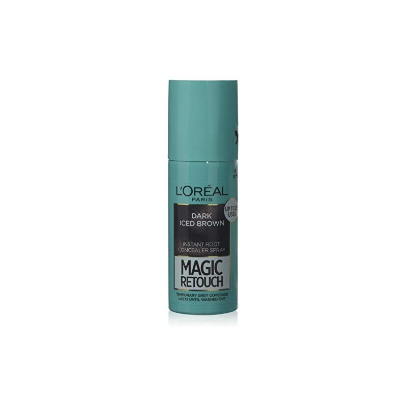 Magic Retouch Root Touch Up Hair Dye, Dark Iced Brown,