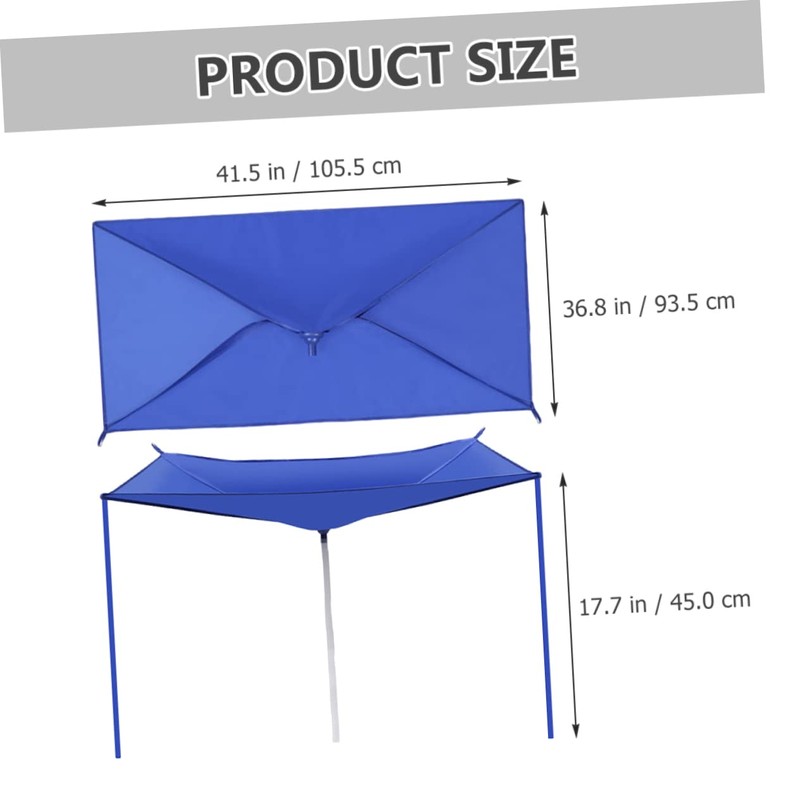Mikinona 2pcs Range Hood Cleaning Covers Oxford Cloth Range Hood