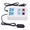 Temperature Humidity Controller -20~60℃ 0~100.0%RH LCD Display Humidistat Thermostat AC