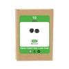 sourcing map 10Pcs M5 x 0.8 Nylon Insert Hex Lock