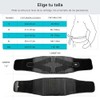 Soporte Lumbar para Hombres y Mujeres,faja Lumbar Ajustable con 7