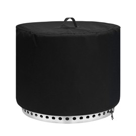 CANDANA Fire Pit Covers for Solo Stove Yukon 27 Inch, 600D Grill Cover for Solo Stove Yukon and Other 27" Fire Pit, Waterproof Outdoor BBQ Grill Cover