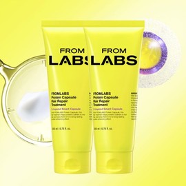 From Labs Treatment Protein Absorption Hair Clinic for Extremely Damaged Hair 200ml / 프롬랩스 트리트먼트 단백질 흡착 극손상모 헤어 클리닉 200ml X 2개