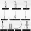 NQEUEPN 9pcs Grease Gun Accessories with Grease Gun, Gun Coupler