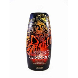 Ed Hardy Obnoxious Extreme Bronzer Tingle Tanning Lotion, 10 oz.