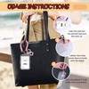 Yitexin 2 Pieces Photocard Holder Keychain with Spring, Bell Star