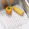 Small Sink Mat, White Sink Protector Mats for Bottom of
