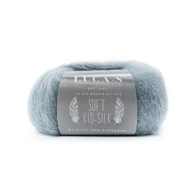 Soft Kid Silk and Mohair Yarn for Knitting, 75% Mohair 25% Silk Knitting & Crochet Lace Yarn, 25g 210m Fluffly Soft Yarn