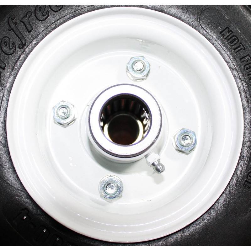 Martin Wheel 2.80/2.50-4 Carefree Solid Tire & Wheel Assembly 1"