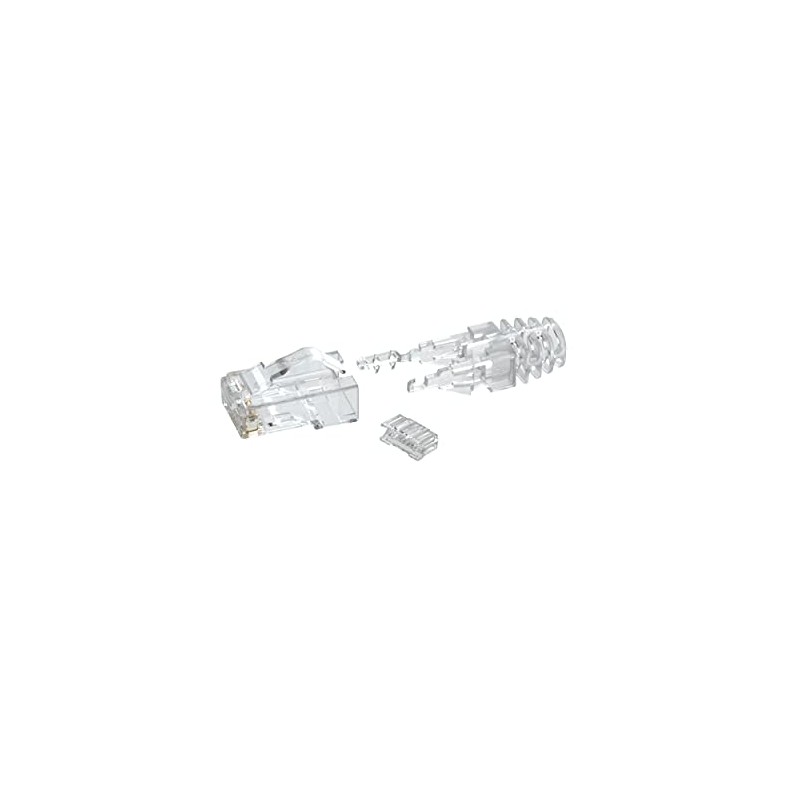 Panduit Corporation SP688E-C Cat6 Modular Plug LAN Connector, Pack of