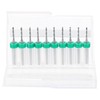sourcing map 10pcs PCB Drill Bit Set 1/8" Shank 1.4mm