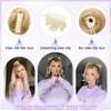 Space Buns Hair Piece 2PCS Mini Clip in Hair Bun