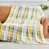 Gogreen Cozy Flannel Blanket Printed -Throw Size Bed Blanket for