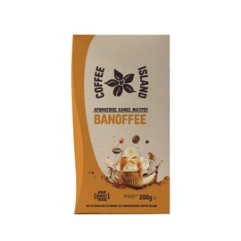 Coffee Island Filter Flavoured Coffee Banoffee with Medium Dark Roast Pre-Packed 200 g