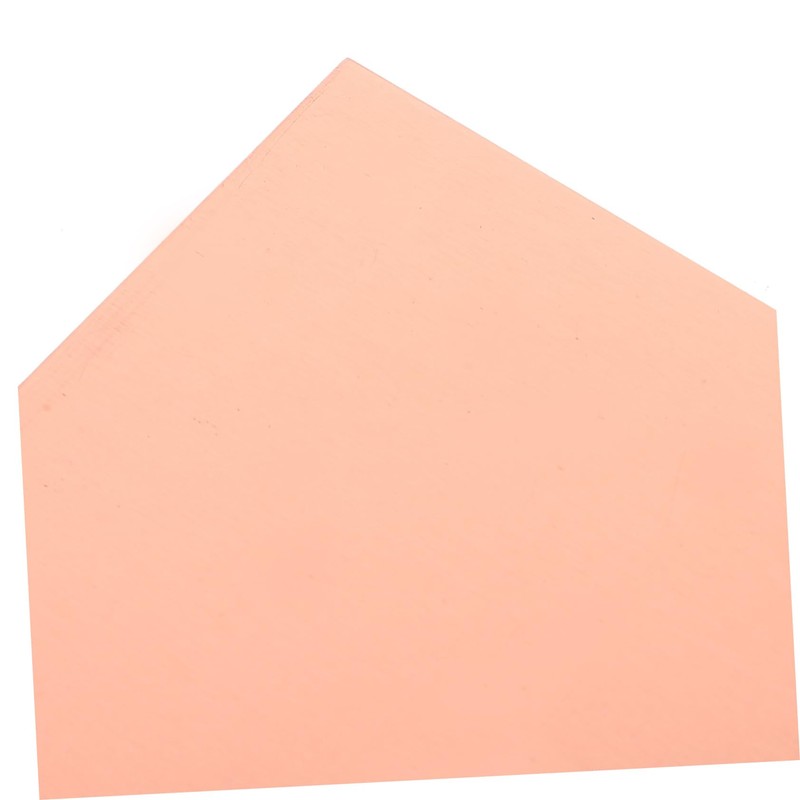 Hohopeti 1sheet Copper Plate for Jewelry Making Thick Copper Sheet