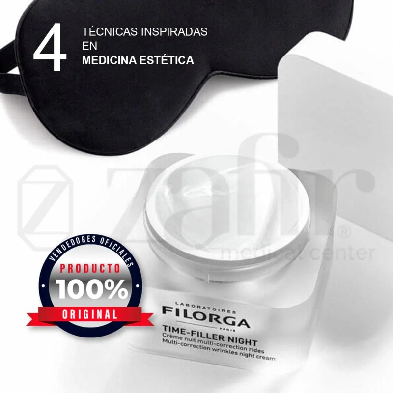 Crema Nocturna Antiagurras Filorga Time Filler Night 50 Ml