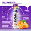 EVÄM Multivitamin Effervescent Tablets, Orange Flavour, 2 x 20 Pieces,