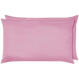 NIYS Luxury Bedding Finest 100% Egyptian Cotton Pillowcase Pair (Pink)
