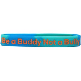 SayitBands One Be a Buddy Not a Bully Wristband Bracelet