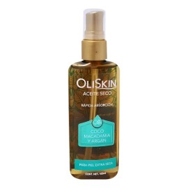 Aceite Corporal Seco Oliskin Coco Macadamia Y Argán 1 Pza