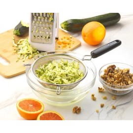 GoodCook Everyday 6" Mesh Strainer Stainless Steel Sifter Colander