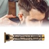Electronic Hair Clipper Professional Titanium Rechargeable Hair Cutting Trimmer for