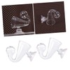 BUGUUYO 2pcs Aquarium Co2 Glass Checker Co2 Monitor for Aquarium