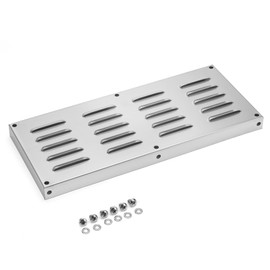 Skyflame Stainless Steel Cubic Venting Panel for Outdoor Masonry Fire Pits/Fireplaces and Kitchen Island 15-Inch by 6-1/2-Inch