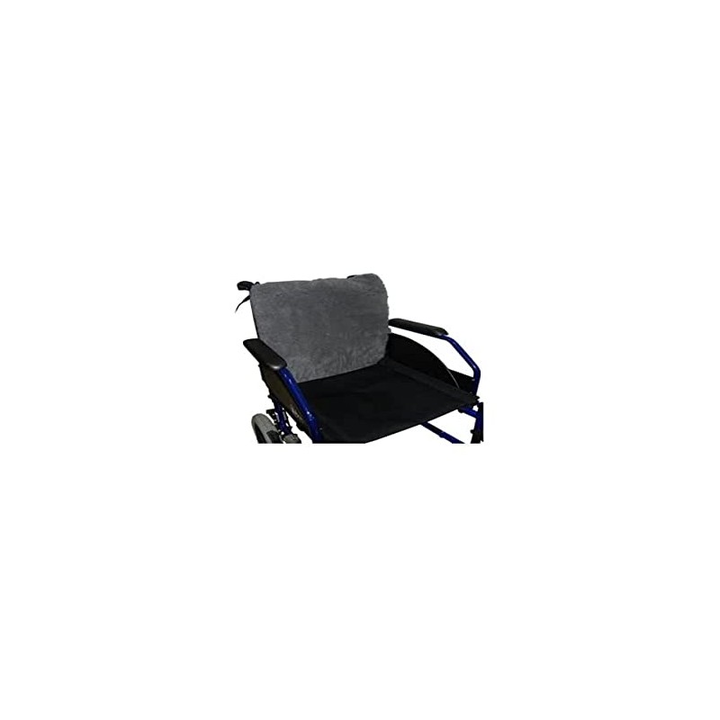 Back Satinized Grey Wheelchair Protector for Pressure Ulcers| Comfortable |Pain