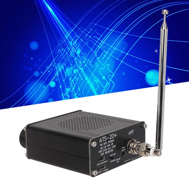ATS 20+ Radio Receiver High Sensitivity Portable Small World Band
