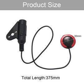 Guitar Piezo Pickup, Guitar Pickup, Piezo Microphone Pickup, Microphone Converter, Electronic Pickup, Contact Microphone Pickup, Accessories for Musical Instruments, for Guitar, Violin, Ukulele