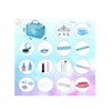 Kit De Maquillaje Para Niñas 32 Pcs Azul Malubero Juegos