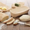 2 PCS 10 inch Oval Long Banneton Brotform Bread Dough