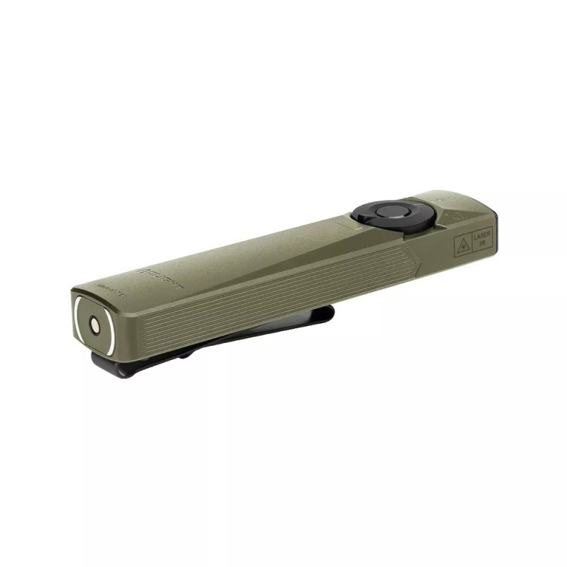 Olight Arkfeld Ultra Olive Green NW 3-in-1 EDC Flashlight, O-Aluminum