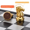 QuadPro 3 in 1 Magnetic Chess Checkers Backgammon Board Game
