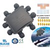 Sucre Auxiliary ® 24A 450V 8 Way Large Box IP68