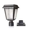 KMC LIGHTING ST4618Q Solar Post Light Outdoor Waterproof Aluminum Solar