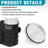 C3-185P Pool Pump Lid Trap Cover with O-Ring, Compatible with