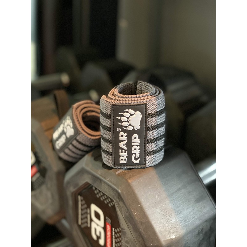BEAR GRIP - Weight lifting wrist support wraps (Sold in