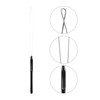Sibba 10PCS Hair Extensions Loop Needle Threader Bead Device Pulling