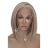 CiCiCa Lace Front Wigs, Soft Lace Wig, Medium Length Straight