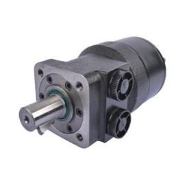 NEWZQ Hydraulic Motor Replacement for Eaton Char-Lynn H Series 4-Bolt Mount 1'' Woodruff Key 14.10 in³/r 101-1006-009 101-1006
