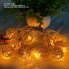 LED Light String Innovative Iron Wire Round Ball String Lights