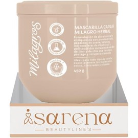 Mascarilla Capilar Herbal Milagros 450ml Reparación Intensiva, Dañado, decolorado, Frizz Control Natural Ingredients colombia Hair Treatment Damaged, Dry, Colored Hair