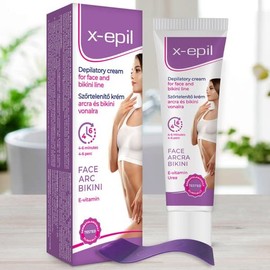 X-epil Hair Removal Cream MADE IN EUROPE (Face and Bikini)