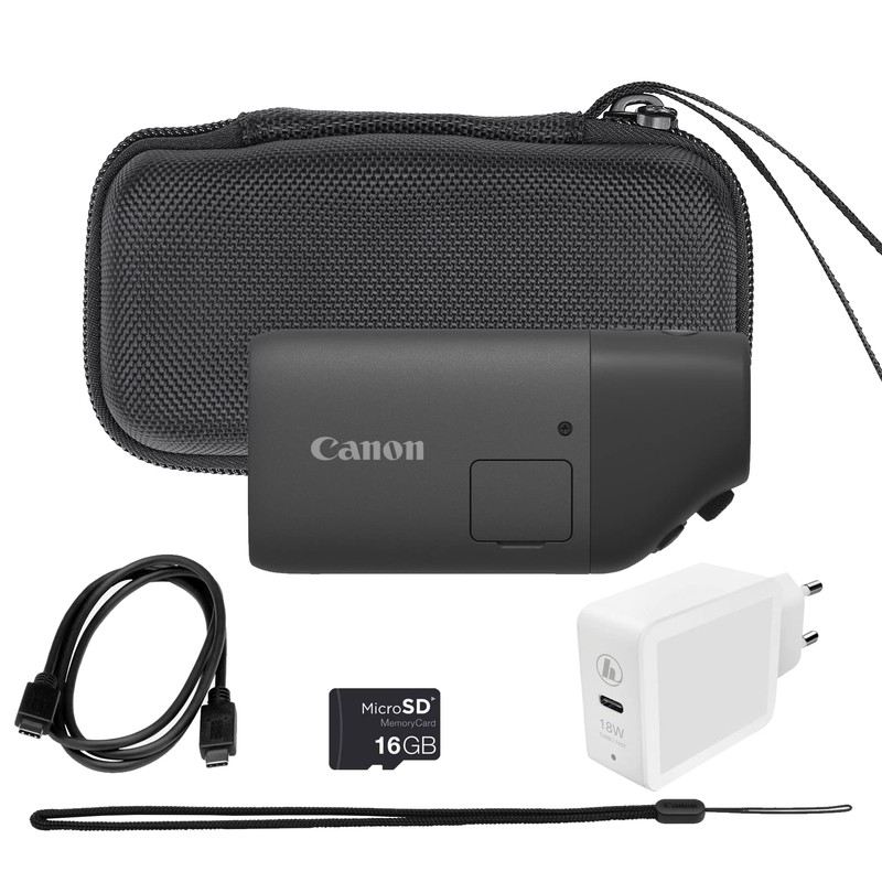 Canon PowerShot Zoom Digital Camera Storage Case - Aenllosi, Black,