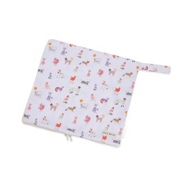 JLYZ Moon Waterproof Travel Packing Organizer, Luggage Organizer Bag with Zipper, Soft and Lightweight, Large Size, Fit for Daily and Travel Storage(Large, Cat-Paradise)