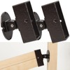 Swivel Railing Connector Brackets (2-Pack) - 3.6"x1.6" Aluminum Angled Post